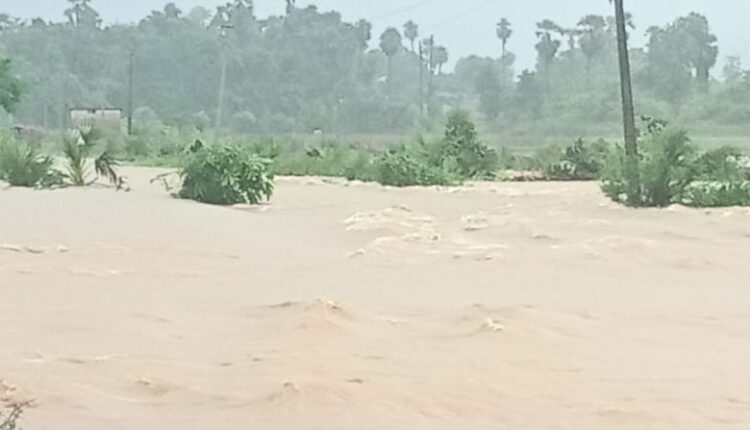 heavy flood in charla