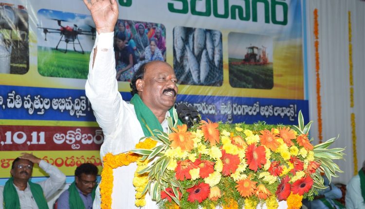 Kisan Grameen Mela convener P Sugunakar Rao
