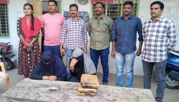 6 kg ganja seized during the inspection by the Task Force police