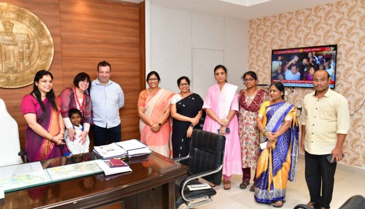 Italian couple adopts sishugruha boy