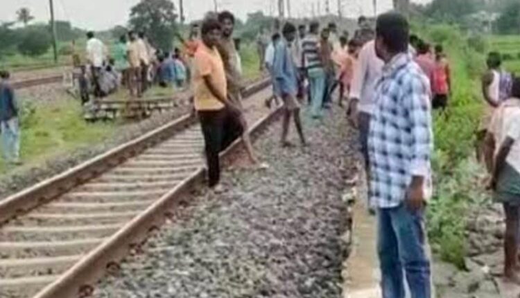 Telangana Express train collided