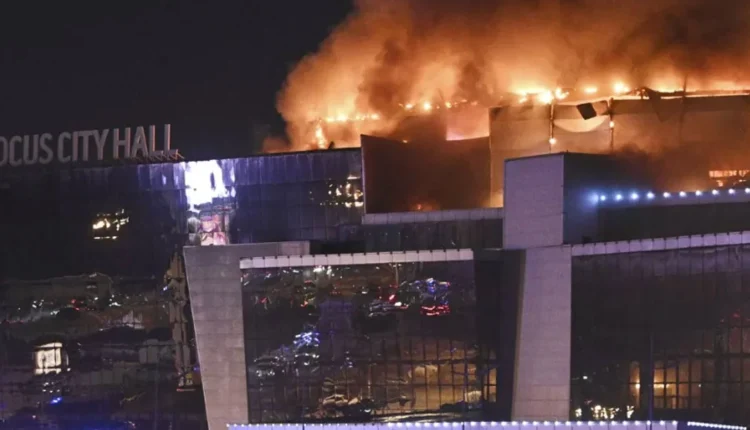 70 Dead After terrorists Open Fire and Throw Bombs At Concert Hall Near Moscow in Russia