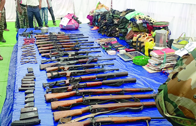29 dead bodies were found in the encounter