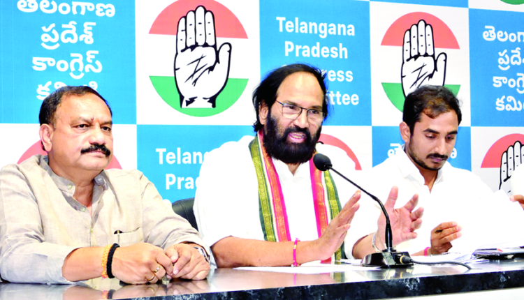 KCR destroyed the irrigation sector